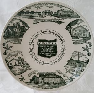 1980 Alexandria OH Plate